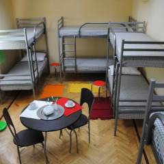 Домино Хостел Кровать в общем номере с двухъярусной кроватью фото 2
