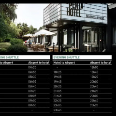 Отель pentahotel Brussels Airport городской автобус