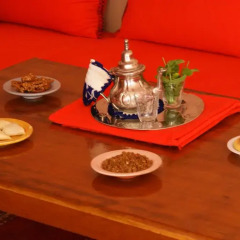 Отель Riad Azenzer в номере фото 2