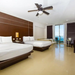 Отель Seadust Cancun Family Resort Мексика, Канкун - 1 отзыв об отеле, цены и фото номеров - забронировать отель Seadust Cancun Family Resort онлайн комната для гостей фото 4