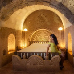 Oread Cave Suites 3* Улучшенный люкс с различными типами кроватей фото 14