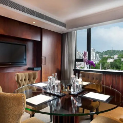Отель Sofitel Macau At Ponte 16 4* Улучшенный номер с различными типами кроватей фото 7