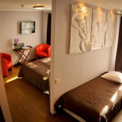 Primo Hotel 3* Стандартный семейный номер с двуспальной кроватью фото 3