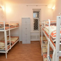 Хостел Абрикос Кровать в общем номере с двухъярусными кроватями фото 8