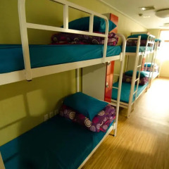 Kimchee Sinchon Guesthouse - Hostel Кровать в общем номере с двухъярусной кроватью фото 13