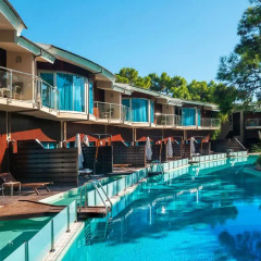 Отель Rixos Sungate - All Inclusive 5* Вилла Делюкс с различными типами кроватей фото 13