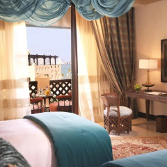 Отель Sharq Village & Spa 5* Стандартный номер с различными типами кроватей фото 3