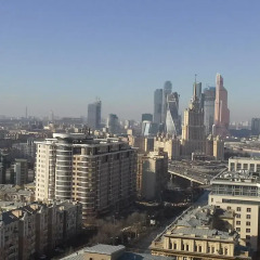Апартаменты Moscow4Rent Apartment - Smolenskaya балкон