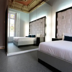 Отель Amra Barcelona Gran Via 3* Стандартный номер с различными типами кроватей фото 14