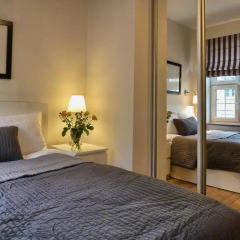 Отель Gdansk Deluxe Apartments Польша, Гданьск - отзывы, цены и фото номеров - забронировать отель Gdansk Deluxe Apartments онлайн комната для гостей фото 5