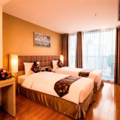 GK Central Hotel 3* Улучшенный номер с различными типами кроватей фото 2