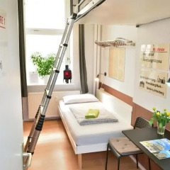 Kiez Hostel Berlin Стандартный номер с 2 отдельными кроватями (общая ванная комната) фото 3