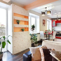 Апартаменты EuApartments в центре города Апартаменты разные типы кроватей