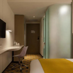 Отель Holiday Inn Express Singapore Katong 3* Стандартный номер с различными типами кроватей фото 6