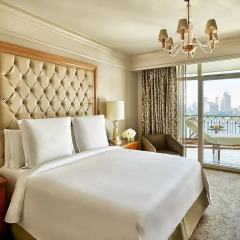 Four Seasons Hotel Cairo at Nile Plaza 5* Представительский люкс с различными типами кроватей фото 2