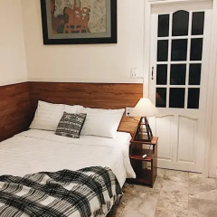 Отель Bamboo Homestay Улучшенный номер с различными типами кроватей фото 3