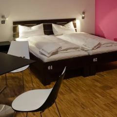 Five Elements Hostel Leipzig Стандартный номер с различными типами кроватей фото 6