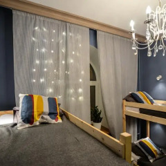 Hotel & Hostel Vstrechi na Arbate Номер с общей ванной комнатой с различными типами кроватей (общая ванная комната) фото 7