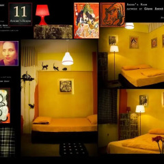 Stray Cat Hostel Стандартный номер разные типы кроватей (общая ванная комната)