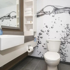 Отель Blue Horizon Hotel Канада, Ванкувер - отзывы, цены и фото номеров - забронировать отель Blue Horizon Hotel онлайн ванная фото 2