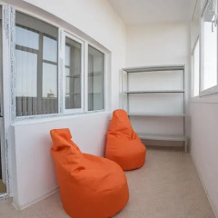 DimAL Hostel Almaty Кровать в мужском общем номере двухъярусные кровати фото 4