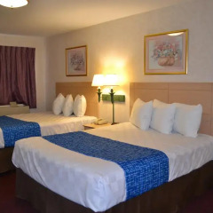 Отель Travelodge by Wyndham Niagara Falls США, Ниагара-Фолс - отзывы, цены и фото номеров - забронировать отель Travelodge by Wyndham Niagara Falls онлайн комната для гостей фото 2