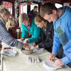 Отель Halong Golden Bay Cruise Стандартный номер с различными типами кроватей фото 4