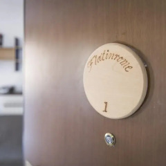 Отель Flatinrome Residence Fiera Апартаменты с различными типами кроватей фото 26