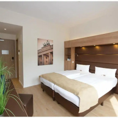 Отель Motel Plus Berlin 3* Стандартный номер с 2 отдельными кроватями фото 4
