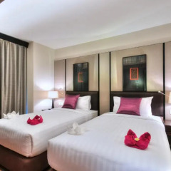 Отель Arcadia Suites Bangkok 4* Улучшенный люкс фото 5