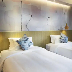 Paco Hotel Guangzhou Gangding Metro Branch 4* Улучшенный номер с 2 отдельными кроватями фото 4
