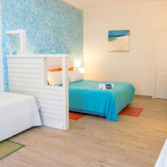 Отель La Villa Del Mare Улучшенный номер с различными типами кроватей фото 3