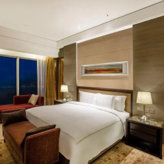 Отель Crowne Plaza Nanjing Jiangning 4* Улучшенный номер с различными типами кроватей фото 2