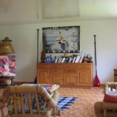 Отель Taharuu Surf Lodge 2* Номер с общей ванной комнатой с различными типами кроватей (общая ванная комната)