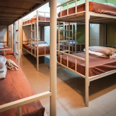 Отель Coziee Lodge 2* Кровать в женском общем номере с двухъярусной кроватью фото 5