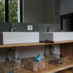 Отель B&B Le Verger ванная фото 2