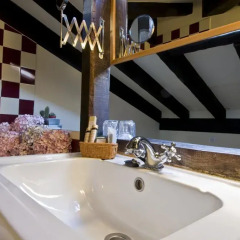 Отель La Casona de Suesa 3* Улучшенный номер разные типы кроватей фото 4