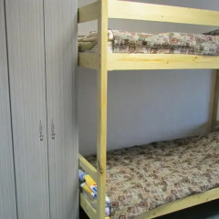 Хостел 4&4 Кровать в общем номере фото 10