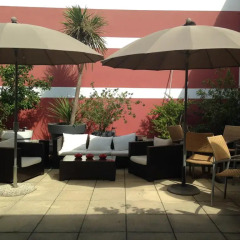 Отель Hôtel Côté Patio 3* Стандартный номер с различными типами кроватей