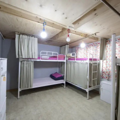 Lazy Fox Hostel Кровать в общем номере с двухъярусной кроватью фото 6