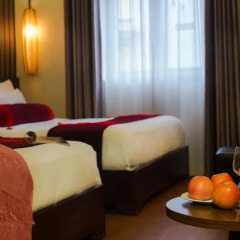 Art Trendy Hotel 3* Стандартный семейный номер с двуспальной кроватью фото 5