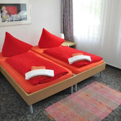 Отель Pension Leipzig Georgplatz 3* Стандартный номер разные типы кроватей фото 8