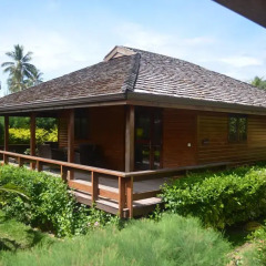 Отель Moorea Golf Lodge 3* Бунгало с различными типами кроватей фото 3