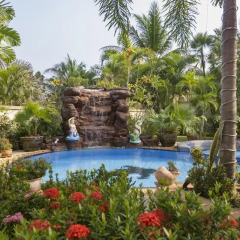 Отель Relaxing Palm Pool Villa 3* Вилла Делюкс с различными типами кроватей фото 26