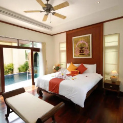 Отель Les Palmares Villas 4* Вилла разные типы кроватей фото 18