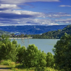 Отель Lillehammer Turistsenter Budget Hotel Норвегия, Лиллехаммер - отзывы, цены и фото номеров - забронировать отель Lillehammer Turistsenter Budget Hotel онлайн приотельная территория фото 2