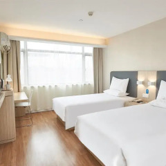 Отель Hanting Hotel Shenzhen Zhuzilin Китай, Шэньчжэнь - отзывы, цены и фото номеров - забронировать отель Hanting Hotel Shenzhen Zhuzilin онлайн комната для гостей фото 3