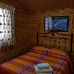 Отель Camping Ruta Del Purche Улучшенное бунгало с различными типами кроватей фото 8