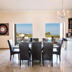 Отель Akefalou Sea View Villa питание