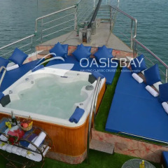 Отель Oasis Bay Classic Cruise Вьетнам, Халонг - отзывы, цены и фото номеров - забронировать отель Oasis Bay Classic Cruise онлайн приотельная территория фото 2